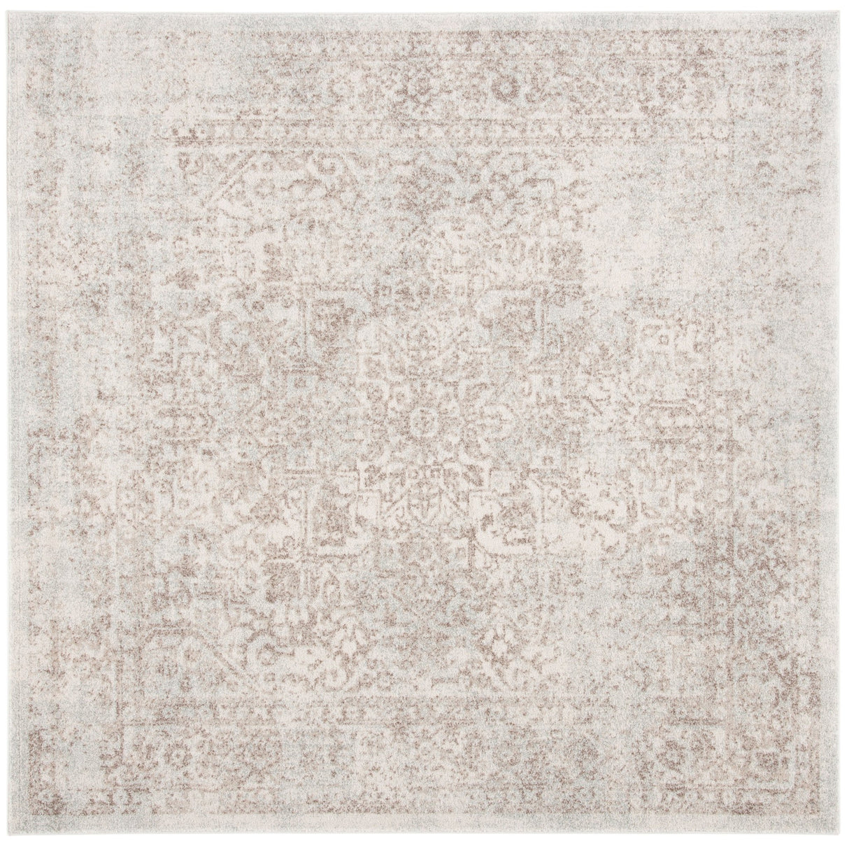 Safavieh Evoke Evk256E Ivory/Taupe Rugs - Safavieh - evk256e - 7sq