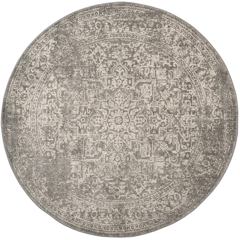 Safavieh Evoke Evk256S Silver / Ivory Rugs - Safavieh - evk256s - 7r