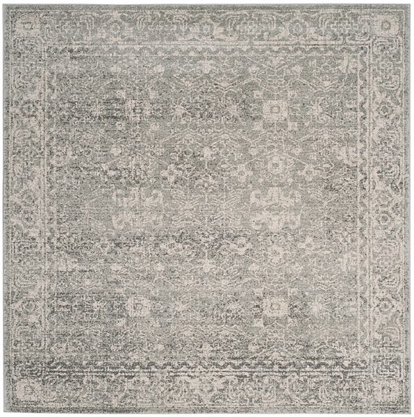 Safavieh Evoke Evk270Z Silver / Ivory Rugs - Safavieh - evk270z - 5sq