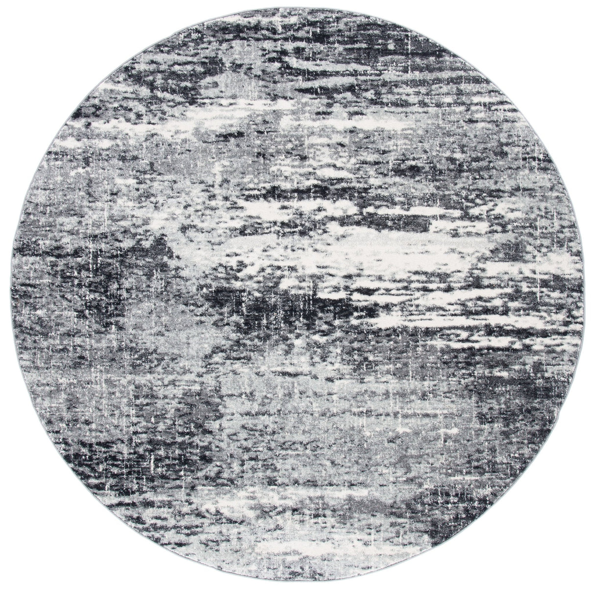 Safavieh Evoke Evk272G Ivory/Dark Grey Rugs - Safavieh - evk272g - 7r