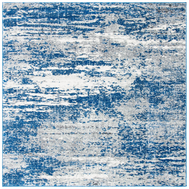 Safavieh Evoke Evk272L Dark Blue/Grey Rugs - Safavieh - evk272l - 7sq