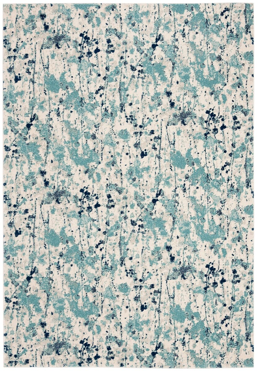 Safavieh Evoke Evk284M Ivory / Blue Rugs - Safavieh - evk284m - 4
