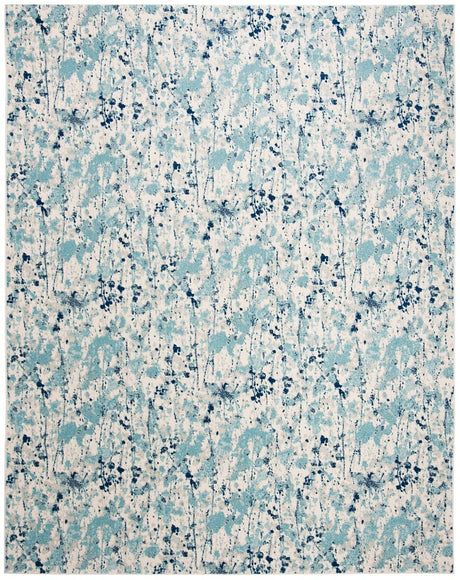 Safavieh Evoke Evk284M Ivory / Blue Rugs - Safavieh - evk284m - 7r