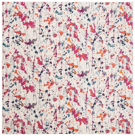Safavieh Evoke Evk284Q Ivory / Red Rugs - Safavieh - evk284q - 7sq