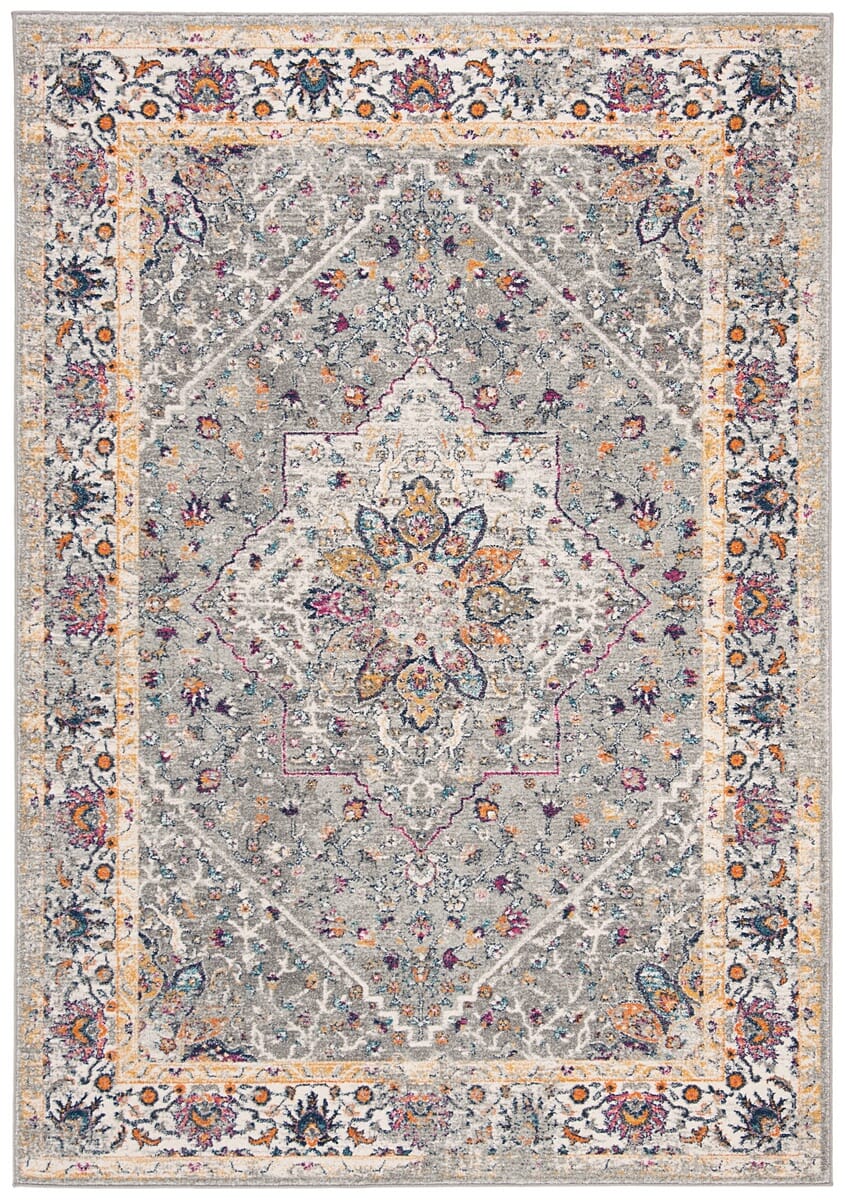 Safavieh Evoke Evk288F Grey / Grey Rugs - Safavieh - evk288f - 3
