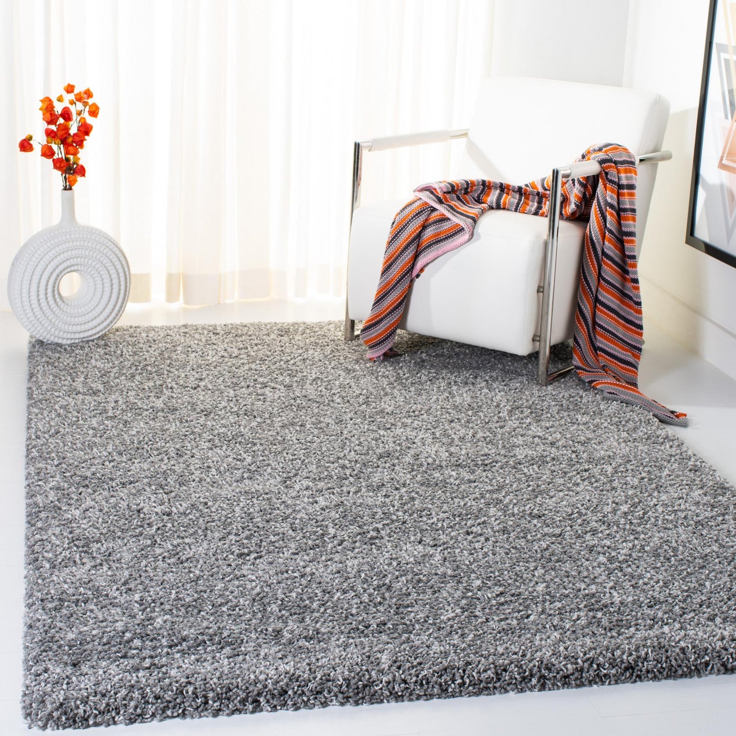 Safavieh Evolution Shag Evo520F Grey Rugs - Safavieh - evo520f - 3