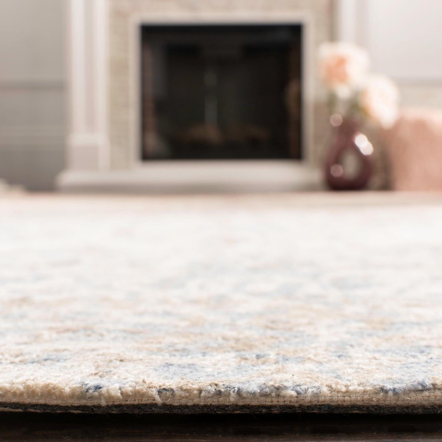 Safavieh Expression Exp477M Ivory/Blue Rugs - Safavieh - exp477m - 6r