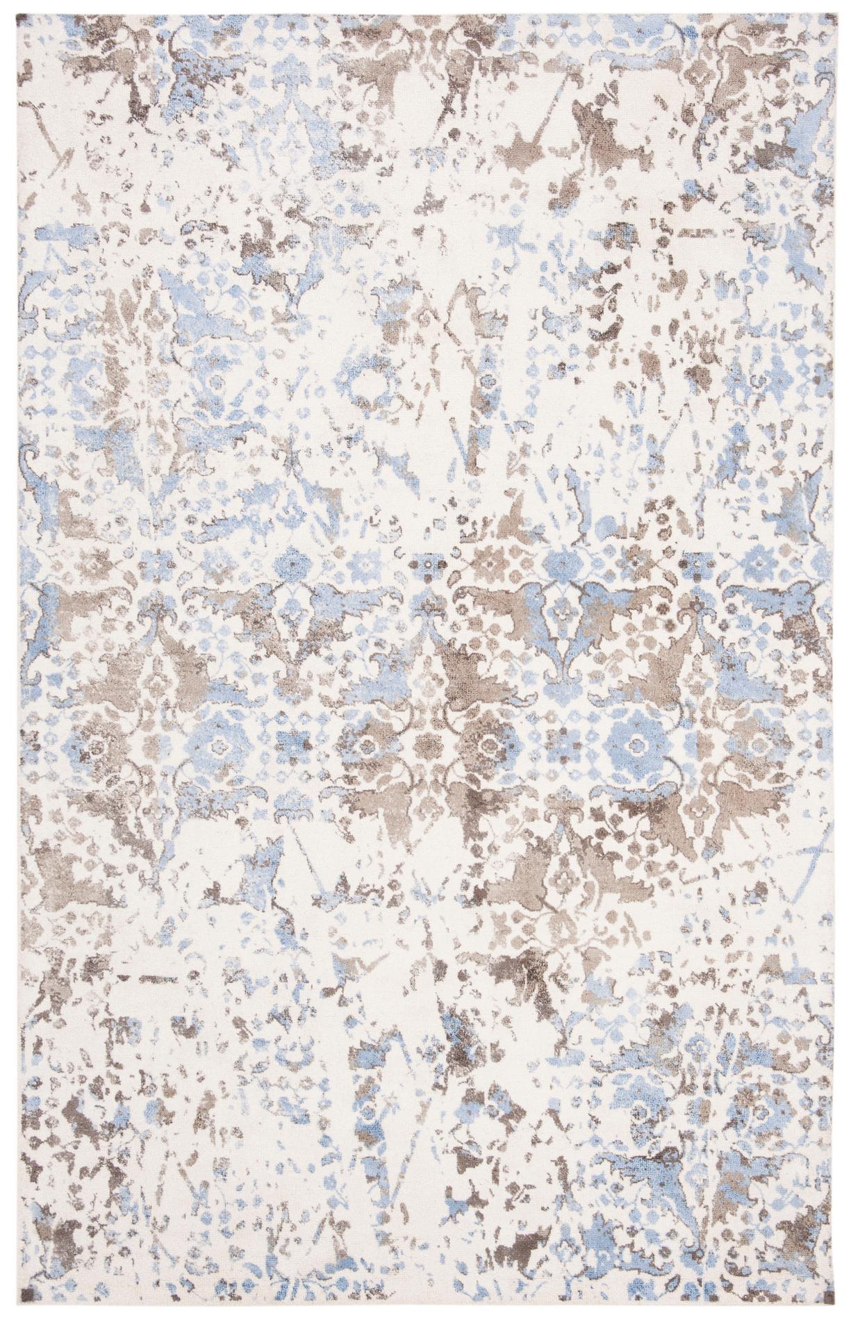 Safavieh Expression Exp478M Ivory/Blue Rugs - Safavieh - exp478m - 4