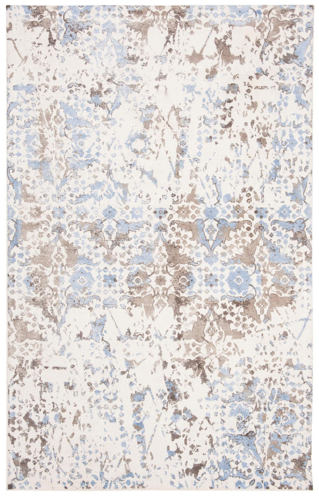 Safavieh Expression Exp478M Ivory/Blue Rugs - Safavieh - exp478m - 4