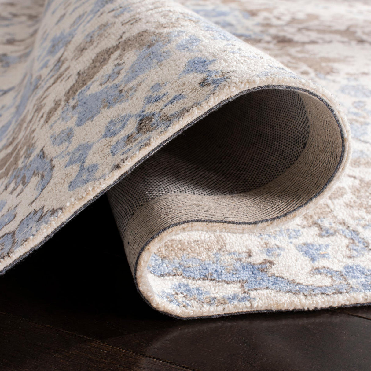 Safavieh Expression Exp478M Ivory/Blue Rugs - Safavieh - exp478m - 6r