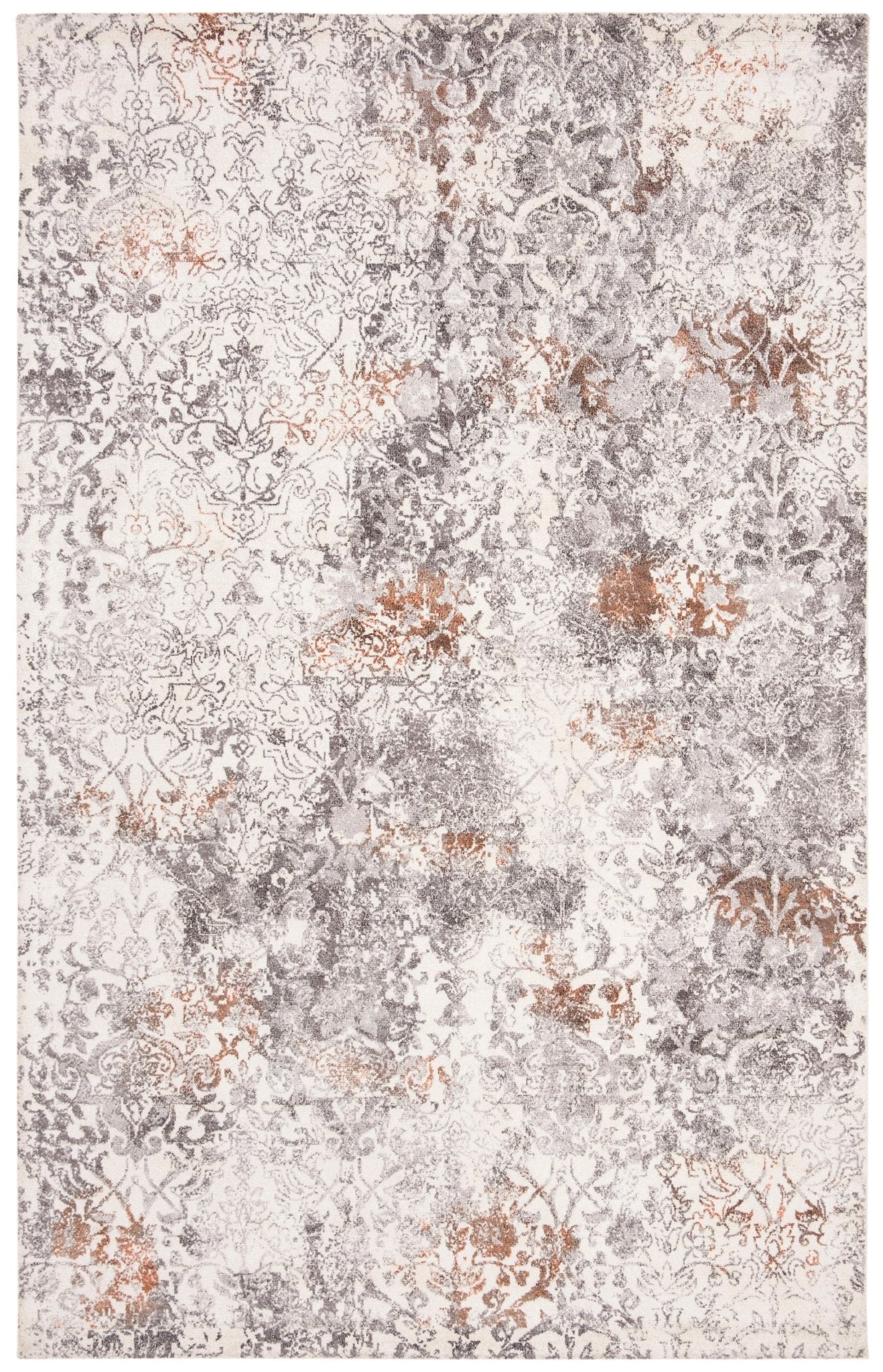 Safavieh Expression Exp479A Ivory/Grey Rugs - Safavieh - exp479a - 4