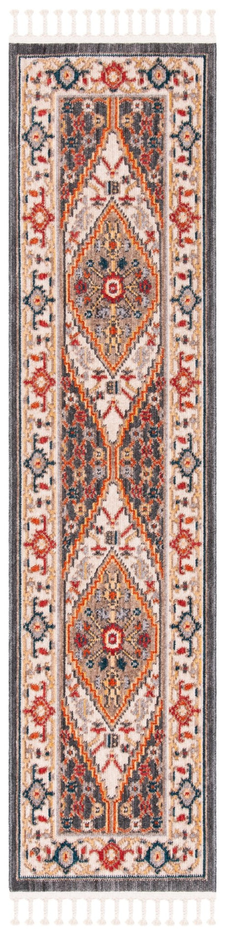 Safavieh Farmhouse Fmh812H Charcoal/Ivory Rugs - Safavieh - fmh812h - 28