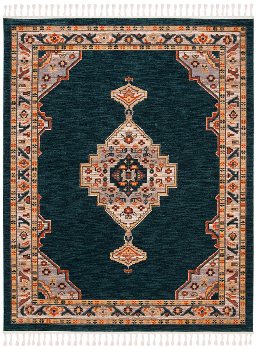 Safavieh Farmhouse Fmh830N Cream / Navy Rugs - Safavieh - fmh830n - 28