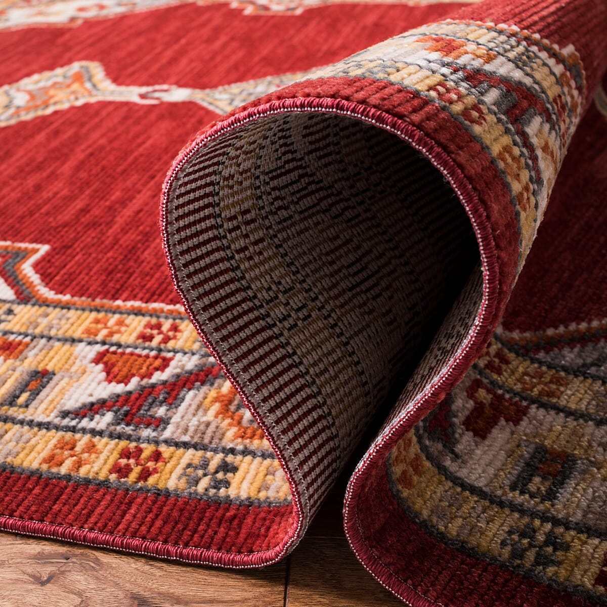 Safavieh Farmhouse Fmh830Q Creme / Red Rugs - Safavieh - fmh830q - 28