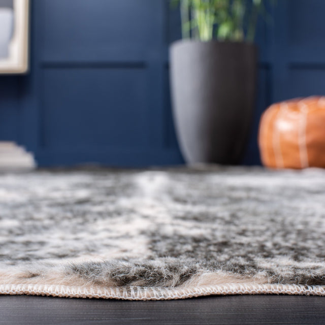 Safavieh Faux Cow Hide Fch201B Beige/Black Rug - Safavieh - fch201b - 45