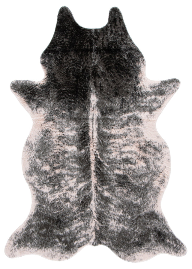 Safavieh Faux Cow Hide Fch201B Beige/Black Rug - Safavieh - fch201b - 45