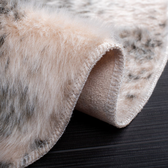 Safavieh Faux Cow Hide Fch201B Beige/Black Rug - Safavieh - fch201b - 45