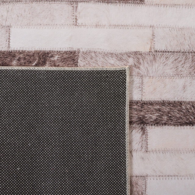 Safavieh Faux Hide Fah500B Beige/Brown Rug - Safavieh - fah500b - 3