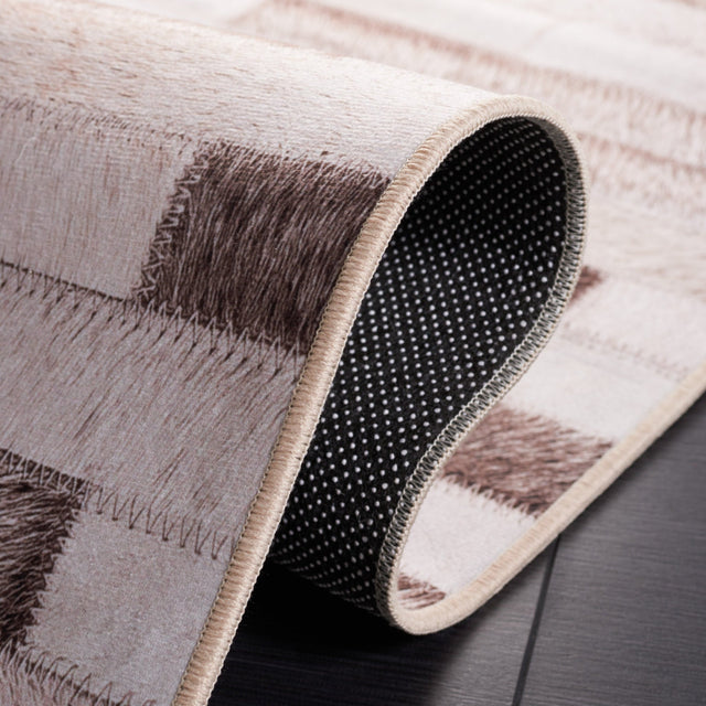 Safavieh Faux Hide Fah500B Beige/Brown Rug - Safavieh - fah500b - 3