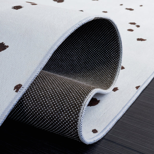 Safavieh Faux Hide Fah502A Ivory/Black Rug - Safavieh - fah502a - 3