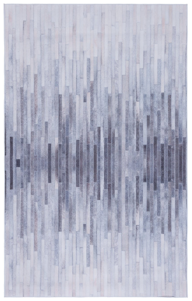 Safavieh Faux Hide Fah510A Ivory/Light Grey Rug - Safavieh - fah510a - 3