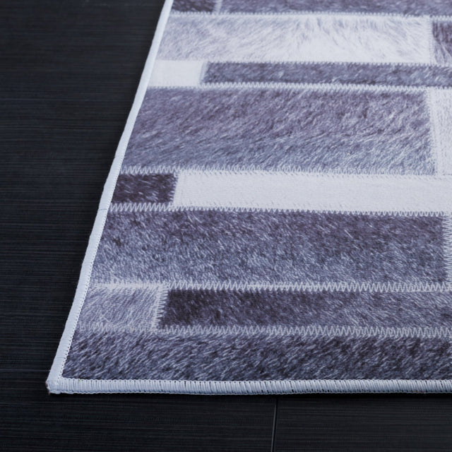 Safavieh Faux Hide Fah513F Grey/Ivory Rug - Safavieh - fah513f - 3