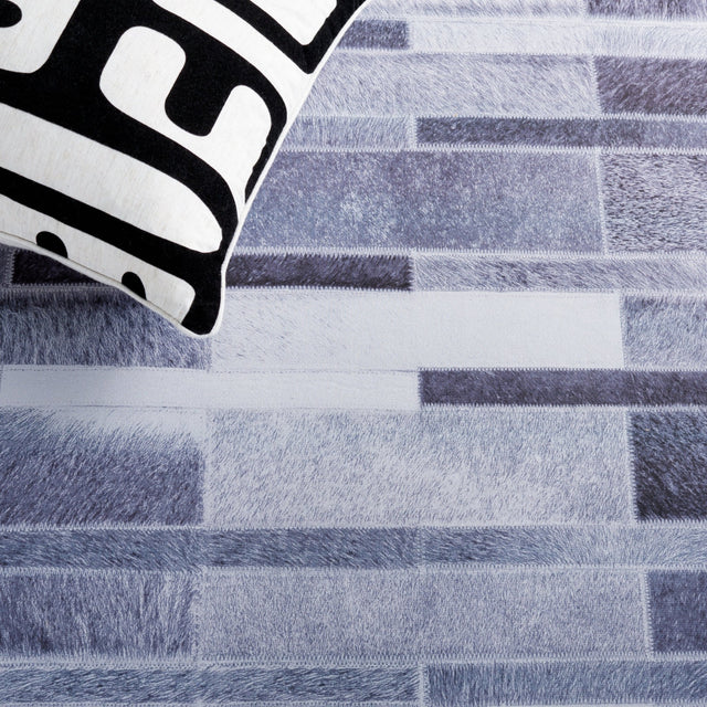 Safavieh Faux Hide Fah513F Grey/Ivory Rug - Safavieh - fah513f - 3