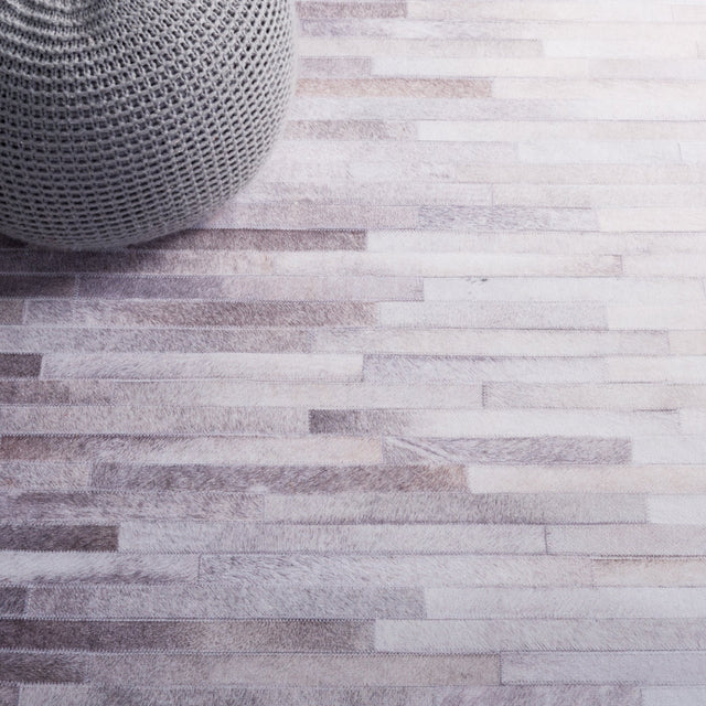 Safavieh Faux Hide Fah514A Ivory/Grey Rug - Safavieh - fah514a - 3