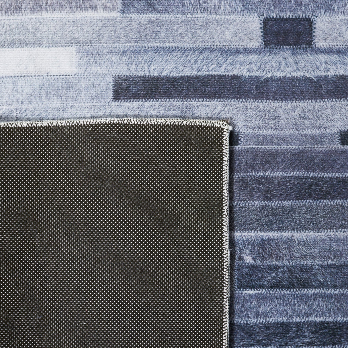Safavieh Faux Hide Fah516F Light Grey/Grey Rug - Safavieh - fah516f - 3