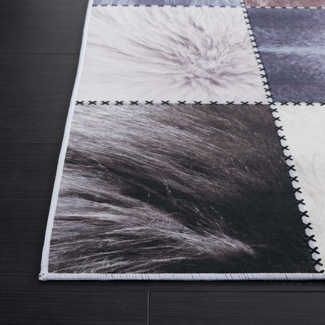 Safavieh Faux Hide Fah519B Beige/Grey Rug - Safavieh - fah519b - 3