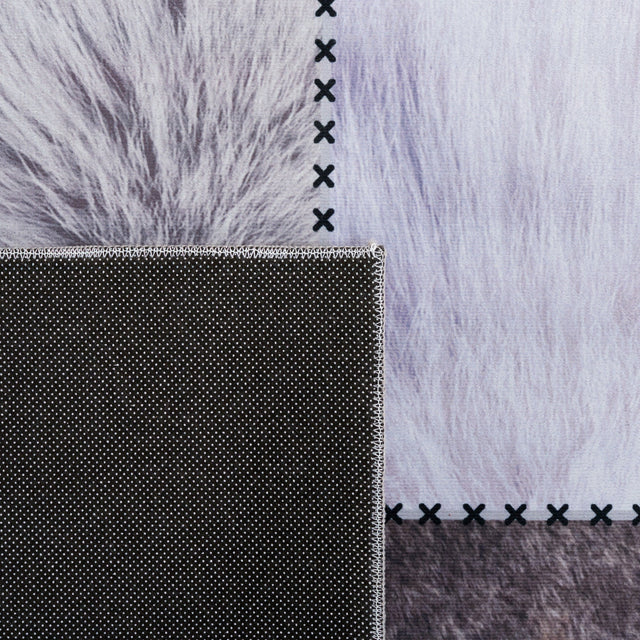 Safavieh Faux Hide Fah519C Beige/Brown Rug - Safavieh - fah519c - 3