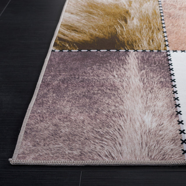 Safavieh Faux Hide Fah519C Beige/Brown Rug - Safavieh - fah519c - 3