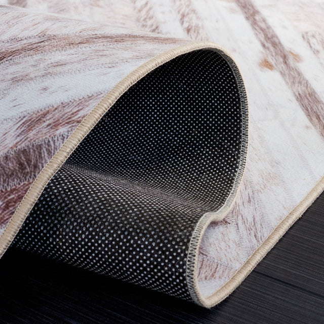 Safavieh Faux Hide Fah526A Beige/Brown Rug - Safavieh - fah526a - 3