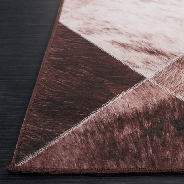 Safavieh Faux Hide Fah535S Light Brown/Brown Rug - Safavieh - fah535s - 6r