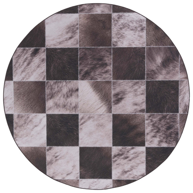 Safavieh Faux Hide Fah535S Light Brown/Brown Rug - Safavieh - fah535s - 6r