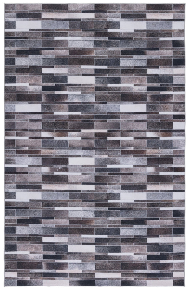 Safavieh Faux Hide Fah542A Ivory/Grey Rug - Safavieh - fah542a - 3