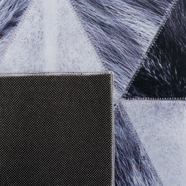 Safavieh Faux Hide Fah545F Light Grey/Dark Grey Rug - Safavieh - fah545f - 3