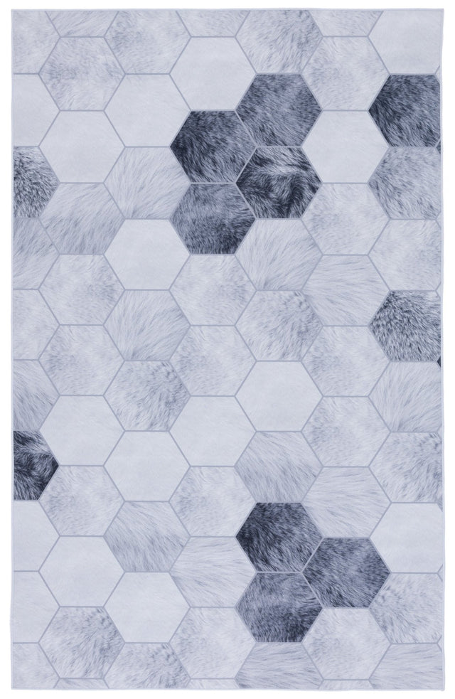 Safavieh Faux Hide Fah546A Ivory/Grey Rug - Safavieh - fah546a - 3