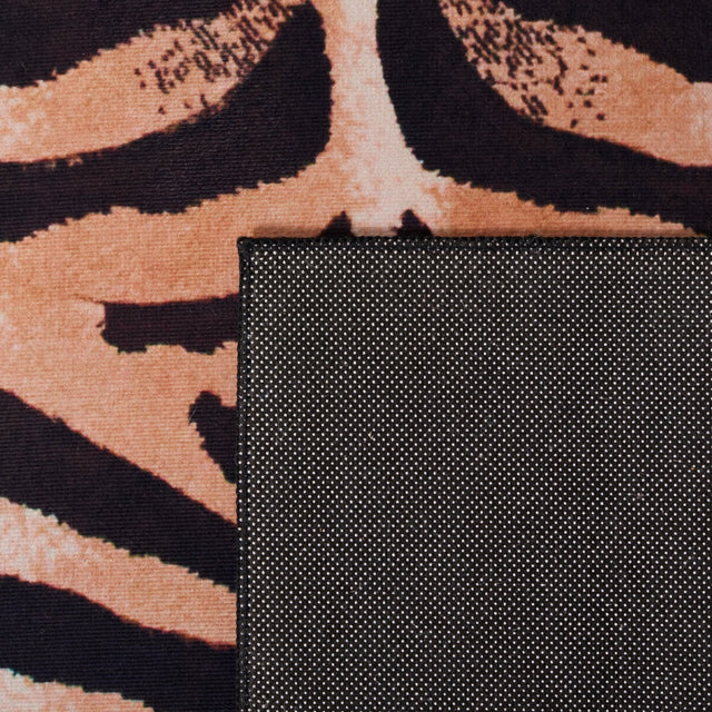 Safavieh Faux Hide Fah547P Light Orange/Black Rug - Safavieh - fah547p - 6r