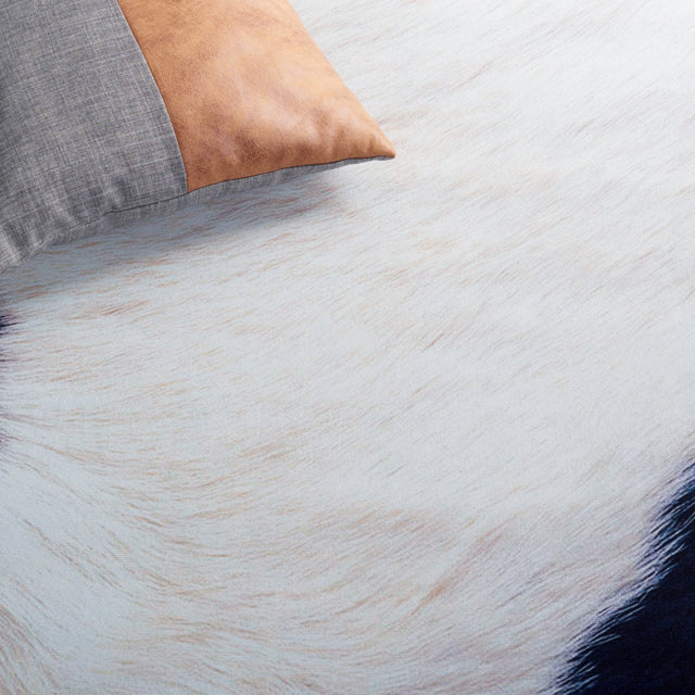 Safavieh Faux Hide Fah548A Ivory/Dark Blue Rug - Safavieh - fah548a - 3