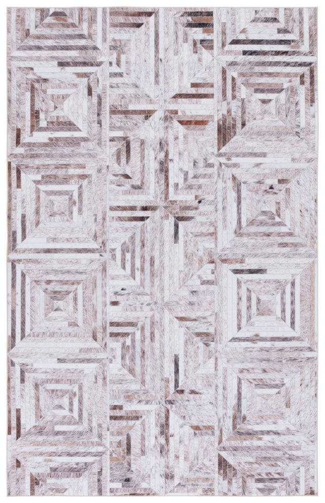 Safavieh Faux Hide Fah549A Beige/Brown Rug - Safavieh - fah549a - 3