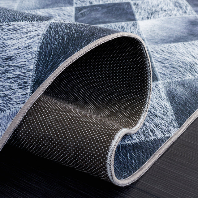 Safavieh Faux Hide Fah550G Grey/Dark Grey Rug - Safavieh - fah550g - 6r