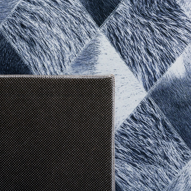 Safavieh Faux Hide Fah550G Grey/Dark Grey Rug - Safavieh - fah550g - 6r