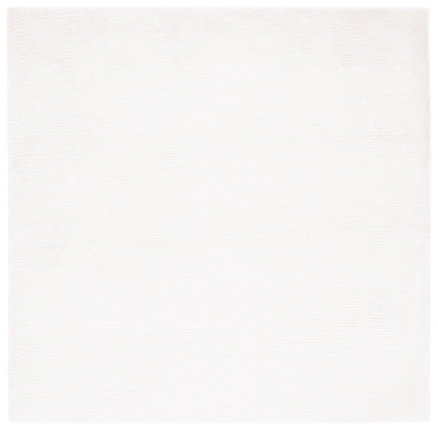 Safavieh Faux Rabbit Fur Frf500A Off White Rug - Safavieh - frf500a - 6sq