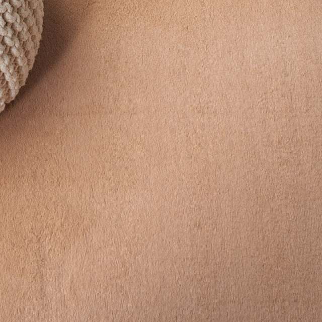 Safavieh Faux Rabbit Fur Frf500B Beige Rug - Safavieh - frf500b - 6r