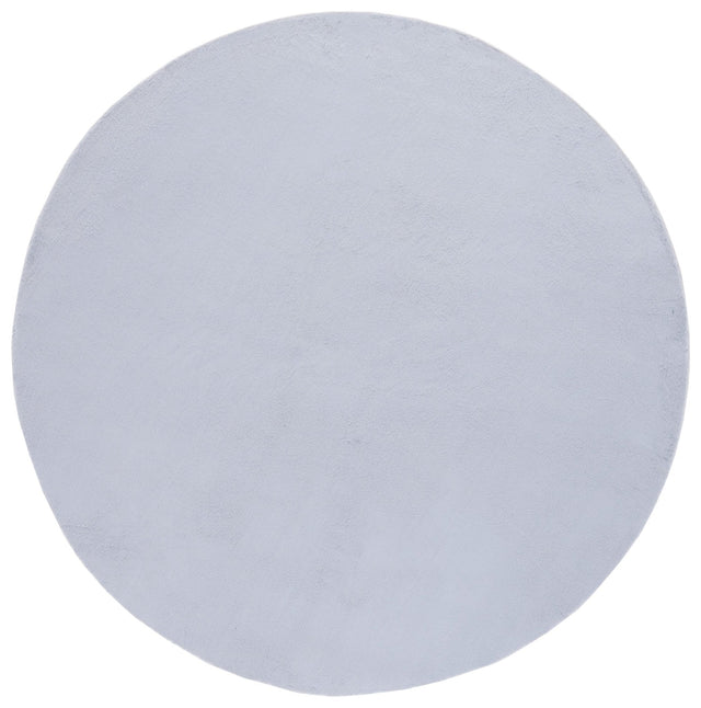 Safavieh Faux Rabbit Fur Frf500F Light Grey Rug - Safavieh - frf500f - 6r