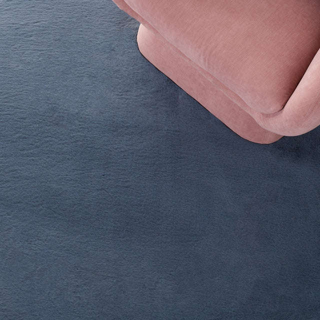 Safavieh Faux Rabbit Fur Frf500H Dark Grey Rug - Safavieh - frf500h - 6r