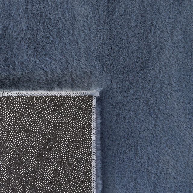 Safavieh Faux Rabbit Fur Frf500H Dark Grey Rug - Safavieh - frf500h - 6r