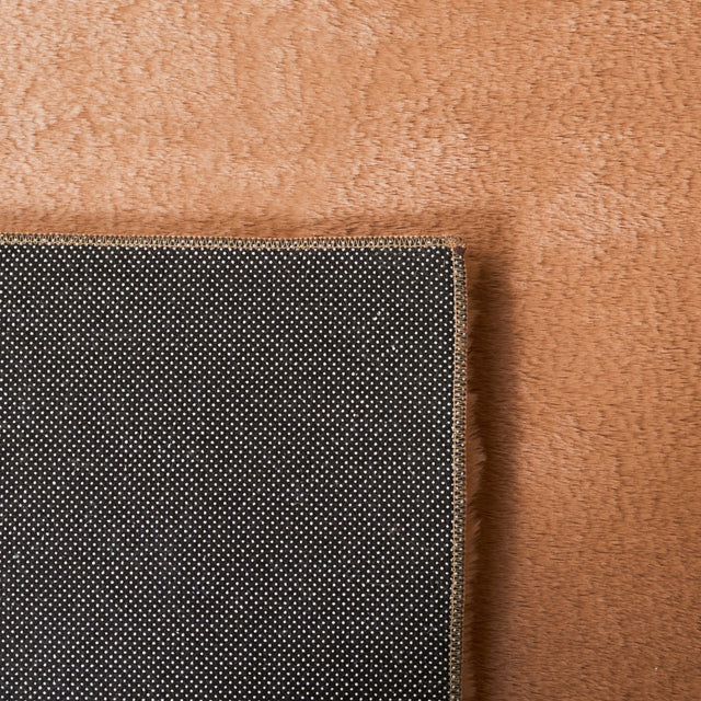 Safavieh Faux Rabbit Fur Frf500T Brown Rug - Safavieh - frf500t - 6r