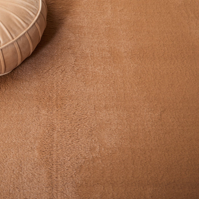 Safavieh Faux Rabbit Fur Frf500T Brown Rug - Safavieh - frf500t - 6r